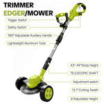 Cordless Lawn Mower 3-in-1 Trimmer & Edger