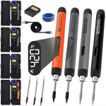 Cordless Soldering Iron Adjustable Temperature & USB Rechargeable