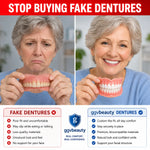 Cosmetic Denture Set Upper & Lower Adjustable Fit