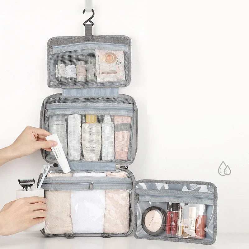 Cosmetic Organizer Compact Travel Design 4 Compartments