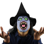 Costume Face Mask Realistic Details Movable Mouth for Cosplay & Halloween