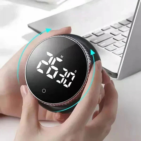 Countdown Timer Magnetic USB-C Rechargeable Digital Display