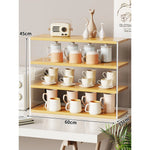 Countertop Organizer Shelf Multi-Tier Space-Saving Open Storage