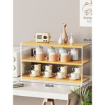 Countertop Organizer Shelf Multi-Tier Space-Saving Open Storage