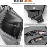 Crossbody Bag Anti-Theft RFID Blocking Water-Resistant