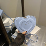 Crossbody Bag Heart-Shaped Adjustable Strap Daily Essentials Carrying