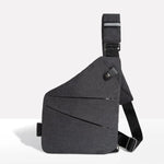 Crossbody Bag RFID-Blocking Cut-Resistant Strap Water-Repellent Polyester