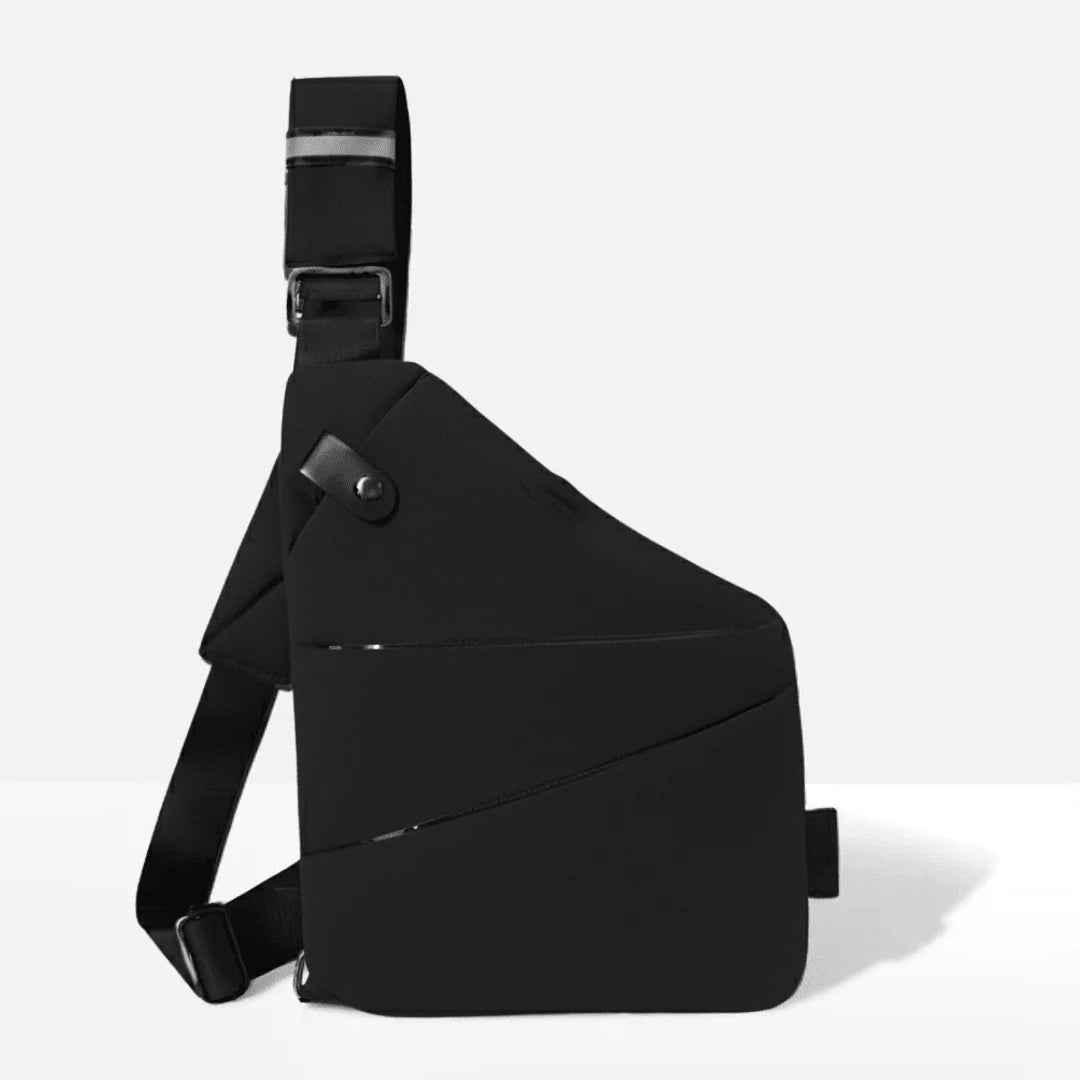 Crossbody Bag RFID-Blocking Cut-Resistant Strap Water-Repellent Polyester