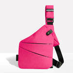 Crossbody Bag RFID-Blocking Cut-Resistant Strap Water-Repellent Polyester