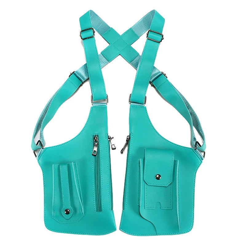 Crossbody Bag Weather-Resistant Multi-Pocket Adjustable Straps
