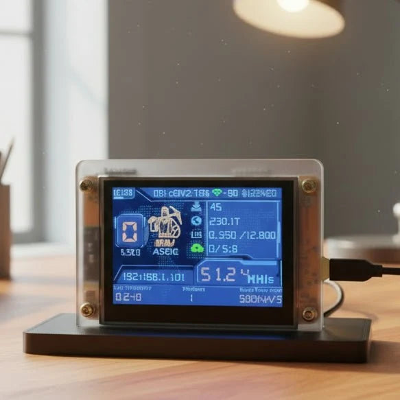 Crypto Mining Device Integrated Display Up to 960 KH/s