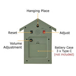 Cuckoo Clock Battery-Powered Classic Modern Design