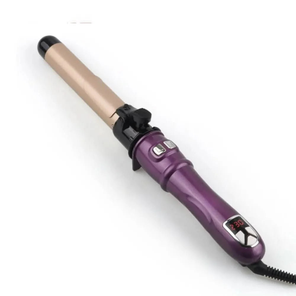 Curling Iron Cordless Ceramic-Coated Digital Temperature Display