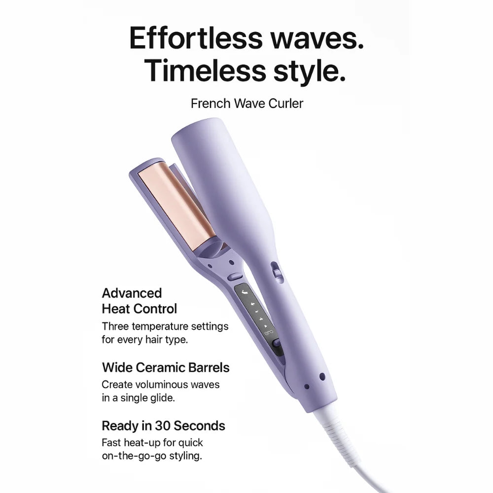 Curling Iron Ionic Ceramic Barrel 15-Second Heat-Up