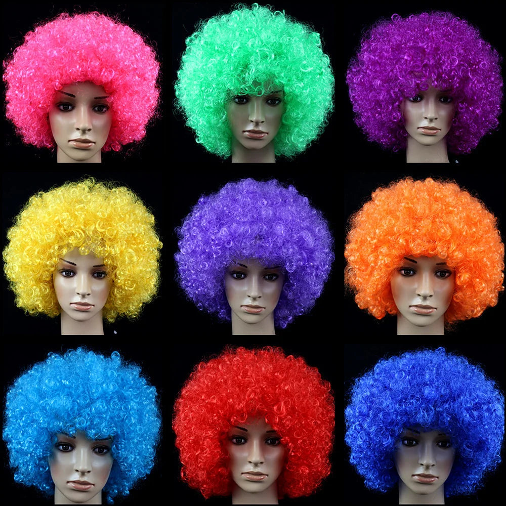 Curly Wig Natural-Looking Curls Adjustable Cap Lightweight Comfort