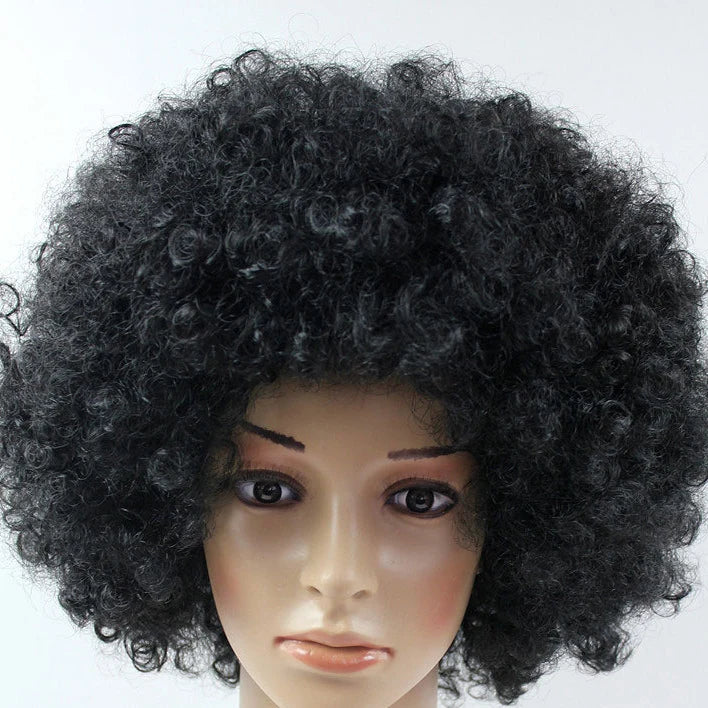 Curly Wig Natural-Looking Curls Adjustable Cap Lightweight Comfort