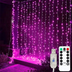 Curtain Lights USB Powered 8 Lighting Modes