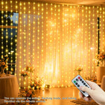 Curtain Lights USB Type-C Powered 8 Lighting Modes