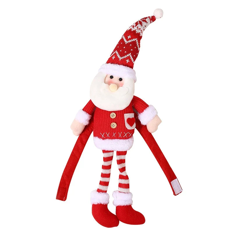 Curtain Tieback Plush Santa Design Soft & Durable