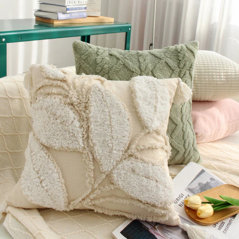 Cushion Cover 18 x 18 Boucle Teddy Machine Washable