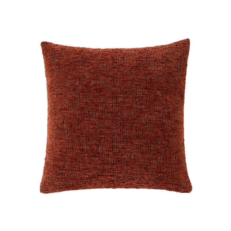 Cushion Cover Chenille Jacquard Removable Zipper Pillowcase Only