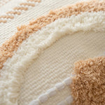 Cushion Cover Cotton Blend Boucle Tassels