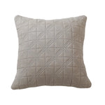 Cushion Cover Cross-Quilted Cotton Blend 45x45
