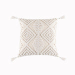 Cushion Cover Hand-Tufted Cotton Blend 18x18