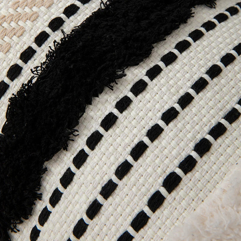 Cushion Cover Handwoven Cotton Blend Concealed Zipper