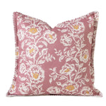 Cushion Cover Jacquard Ornamental Ikat Concealed Zipper Easy Care