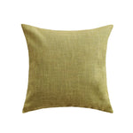 Cushion Cover Linen-Look Crosshatch Concealed Zipper