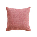 Cushion Cover Linen-Look Crosshatch Concealed Zipper