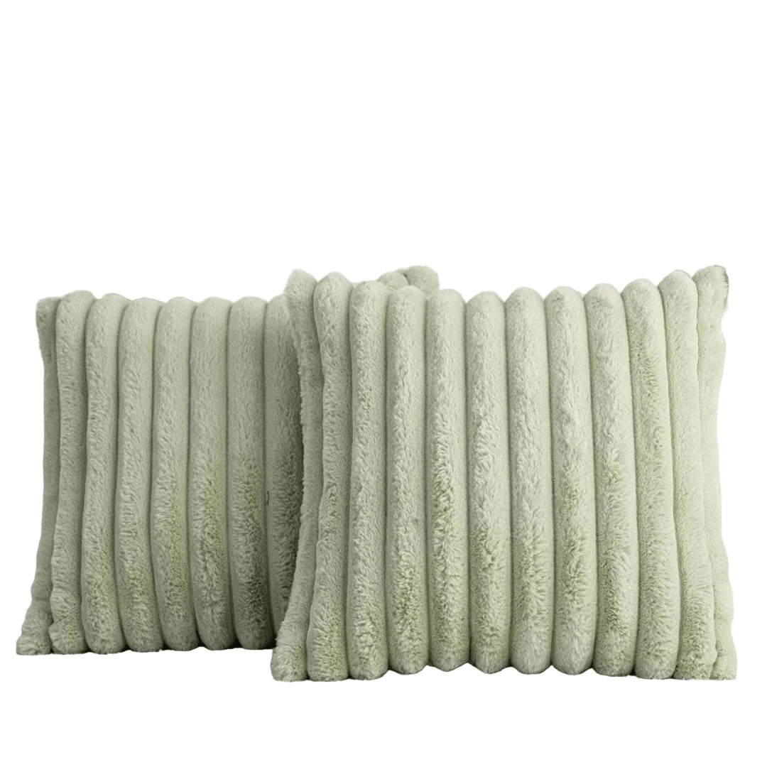 Cushion Cover Plush Soft 17.7 Inch Square