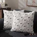 Cushion Cover Pumpkin Pattern Microfiber 18 x 18 Inch