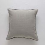 Cushion Cover Slub Linen-Effect Welt Trim Hidden Zip
