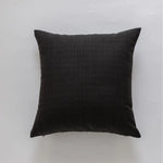 Cushion Cover Slub Linen-Effect Welt Trim Hidden Zip