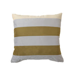 Cushion Cover Soft Velvet Vertical Stripes Concealed Zipper