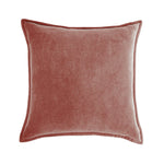 Cushion Cover Velvet Decorative Piping Concealed Zipper