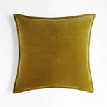 Cushion Cover Velvet Decorative Piping Concealed Zipper