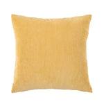 Cushion Cover Velvety Ribbed Cotton Blend Concealed Zipper