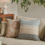 Cushion Cover Woven Jacquard Concealed Zipper