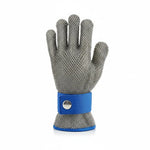 Cut-Resistant Gloves Stainless Steel ANSI A9 Ergonomic Fit
