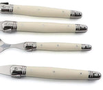 Cutlery Set 24 Piece Stainless Steel Ivory Handles