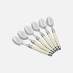 Cutlery Set 304 Stainless Steel Ivory Resin Handles