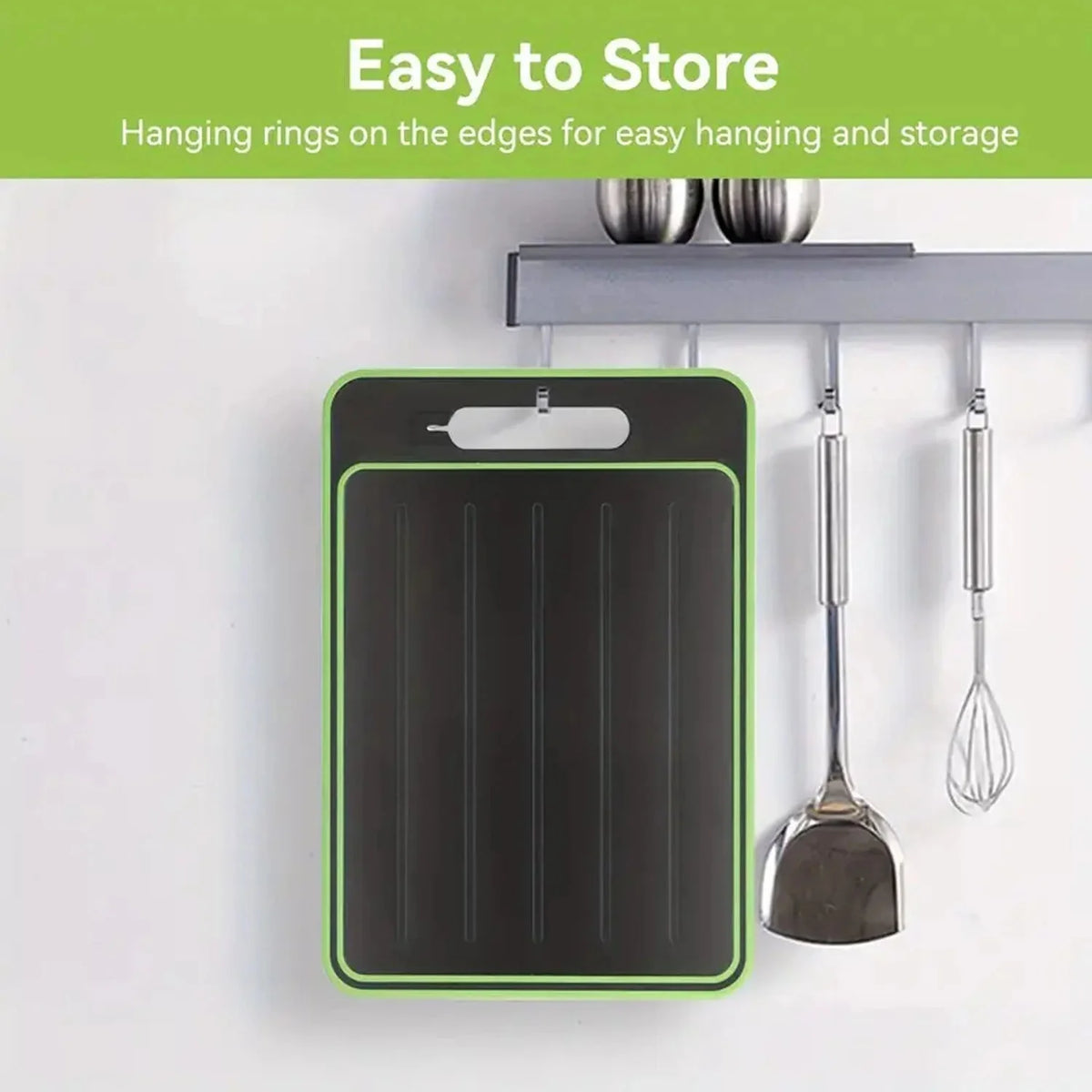 Cutting Board Rapid Defrost Tray Grater & Sharpener