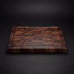 Cutting Board Solid Walnut Knife-Friendly Untreated Finish