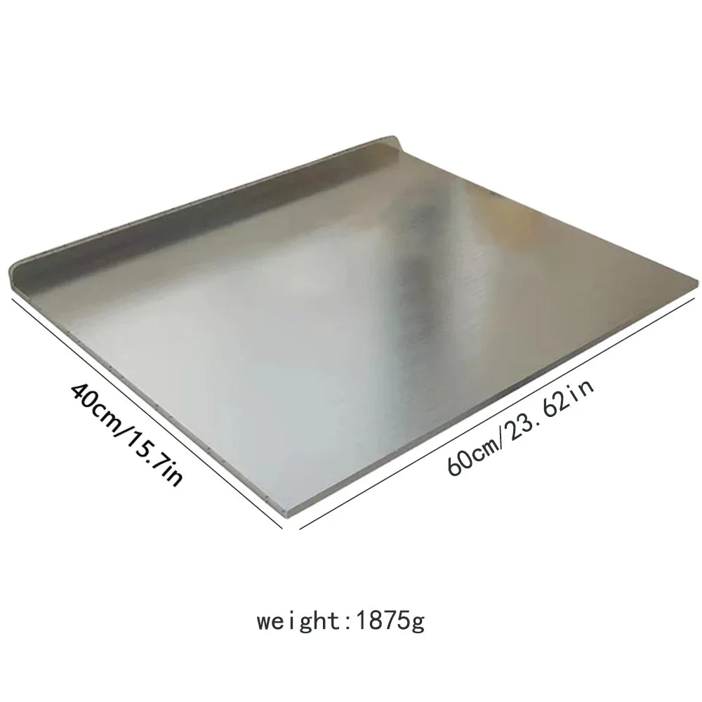 Cutting Board Stainless Steel Double-Sided L-Shaped Edge