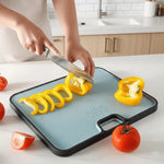 Cutting Board Wheat Straw Double-Sided Lightweight & Easy-Clean