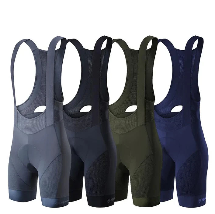 Cycling Bib Shorts Breathable Mesh & 3D Padded Chamois
