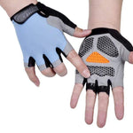 Cycling Gloves Fingerless Padded Breathable